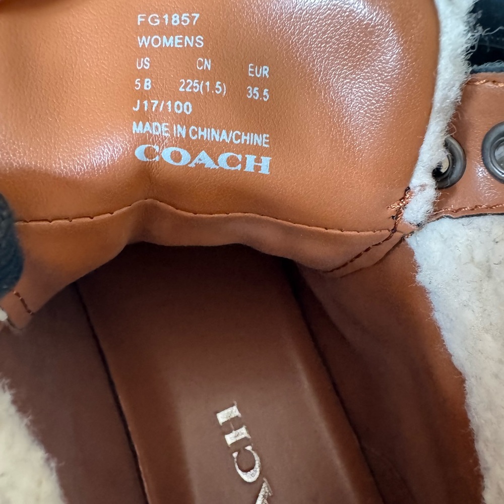 Coach shoes